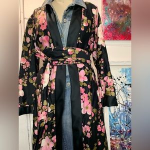 Vintage bohemian robe/ long jacket